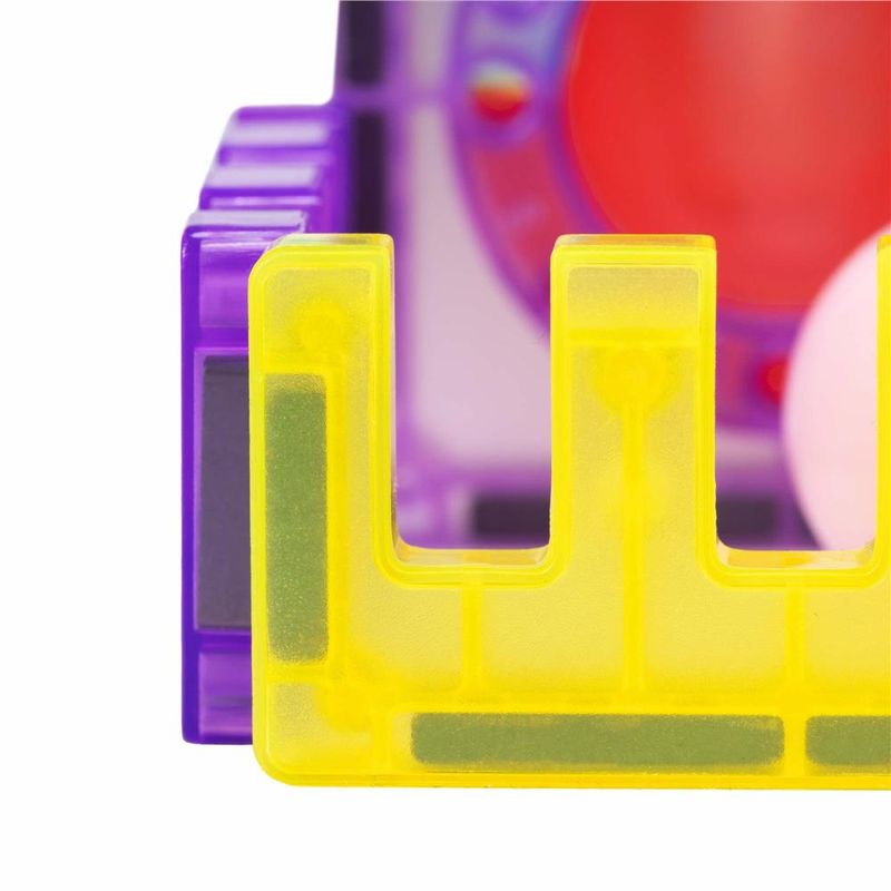 Jucarii, Copii si Bebe - Jucarii si jocuri - Seturi de constructie si cuburi - Seturi de constructie - Set constructie cuburi magnetice pista bile led copii 66 piese, rampe tuneluri, multicolor - Infinity.ro