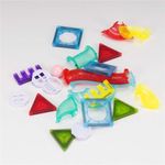 Jucarii, Copii si Bebe - Jucarii si jocuri - Seturi de constructie si cuburi - Seturi de constructie - Set constructie cuburi magnetice pista bile led copii 66 piese, rampe tuneluri, multicolor - Infinity.ro