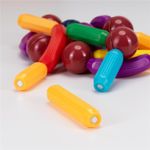 Jucarii, Copii si Bebe - Jucarii si jocuri - Seturi de constructie si cuburi - Seturi de constructie - Set constructie tije bile magnetice educative copii 128 piese, structuri 3d, multicolor - Infinity.ro