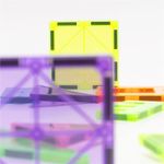 Jucarii, Copii si Bebe - Jucarii si jocuri - Seturi de constructie si cuburi - Seturi de constructie - Set constructie cuburi magnetice educative copii 48 piese, forme geometrice, multicolor - Infinity.ro