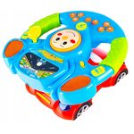 Jucarii, Copii si Bebe - Jucarii si jocuri - Jucarii & jocuri educative - Jucarii interactive - Jucarie interactiva volan muzical copii sunete si lumini, design realist, educativa, multicolor - Infinity.ro