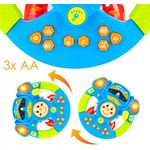 Jucarii, Copii si Bebe - Jucarii si jocuri - Jucarii & jocuri educative - Jucarii interactive - Jucarie interactiva volan muzical copii sunete si lumini, design realist, educativa, multicolor - Infinity.ro