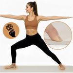 Sport si Outdoor - Fitness - Accesorii fitness - Saltele fitness - Saltea fitness antiderapanta din TPE, 183x61x1 cm, cu curea transport, bej - Infinity.ro
