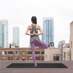 Sport si Outdoor - Fitness - Accesorii fitness - Saltele fitness - Saltea fitness groasa pliabila antrenament gimnastica yoga, 180x60x5 cm, confort, negru - Infinity.ro