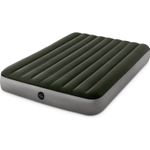 Sport si Outdoor - Camping - Saltele si accesorii pentru somn - Saltele camping - Saltea gonflabila intex prestige downy queen dura-beam fiber-tech, 152x203x25 cm, gri antracit - Infinity.ro