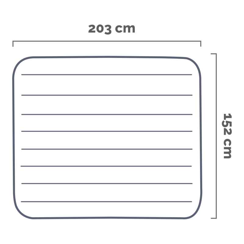 Sport si Outdoor - Camping - Saltele si accesorii pentru somn - Saltele camping - Saltea gonflabila intex prestige downy queen dura-beam fiber-tech, 152x203x25 cm, gri antracit - Infinity.ro
