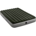 Sport si Outdoor - Camping - Saltele si accesorii pentru somn - Saltele camping - Saltea gonflabila intex prestige downy queen dura-beam fiber-tech, 152x203x25 cm, gri antracit - Infinity.ro