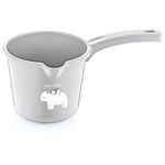 Jucarii, Copii si Bebe - Igiena si ingrijire - Baia bebelusului - Cadite bebe si accesorii baie - Cana pentru clatire bebelusi, 1.25l, BabyJem, gri - Infinity.ro