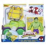 Jucarii, Copii si Bebe - Jucarii si jocuri - Figurine - Spidey prietenii extraordinari set masinuta si figurina si accesoriu hulk - Infinity.ro