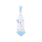 Jucarii, Copii si Bebe - Jucarii si jocuri - Jucarii bebelusi - Jucarii pentru dentitie - Cravata bebelusi cu accesoriu de dentitie BabyJem, bleu - Infinity.ro
