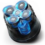 Ingrijire personala si Cosmetice - Aparate & accesorii ingrijire personala - Aparate de ras si tuns - Aparate de ras electrice - Aparat de ras pentru cap Rowenta Head Shaver TN3110E0, pana la 80 minute autonomie, 7300 RPM, 5 capete flexibile - Infinity.ro