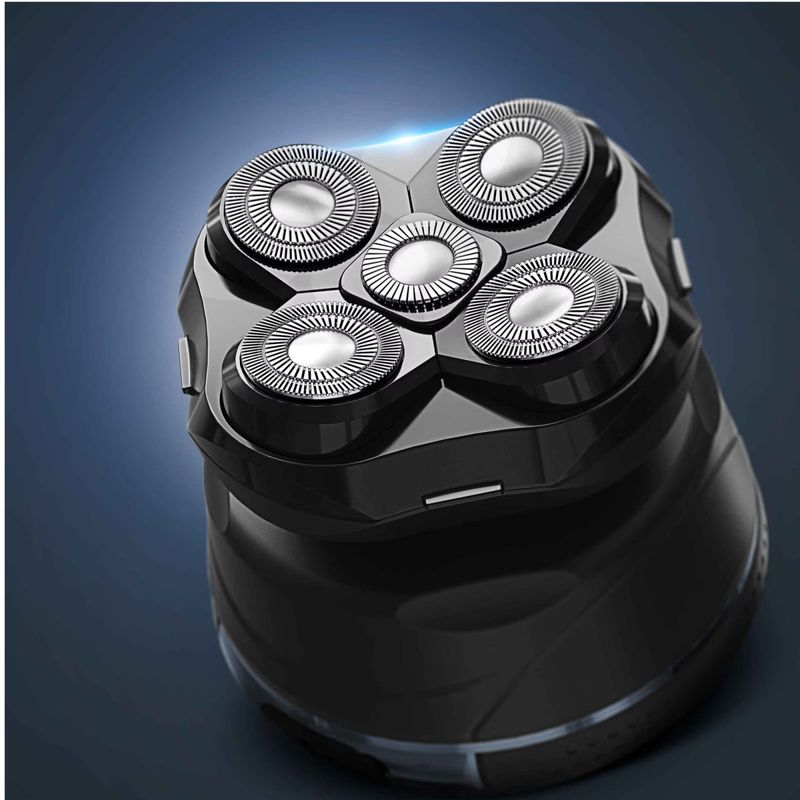 Ingrijire personala si Cosmetice - Aparate & accesorii ingrijire personala - Aparate de ras si tuns - Aparate de ras electrice - Aparat de ras pentru cap Rowenta Head Shaver TN3110E0, pana la 80 minute autonomie, 7300 RPM, 5 capete flexibile - Infinity.ro
