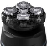 Ingrijire personala si Cosmetice - Aparate & accesorii ingrijire personala - Aparate de ras si tuns - Aparate de ras electrice - Aparat de ras pentru cap Rowenta Head Shaver TN3110E0, pana la 80 minute autonomie, 7300 RPM, 5 capete flexibile - Infinity.ro