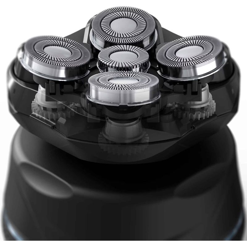 Ingrijire personala si Cosmetice - Aparate & accesorii ingrijire personala - Aparate de ras si tuns - Aparate de ras electrice - Aparat de ras pentru cap Rowenta Head Shaver TN3110E0, pana la 80 minute autonomie, 7300 RPM, 5 capete flexibile - Infinity.ro