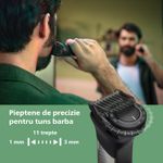 Ingrijire personala si Cosmetice - Aparate & accesorii ingrijire personala - Aparate de ras si tuns - Aparate de tuns - Aparat de tuns barba & parul de pe cap si corp 20in1 PHILIPS All-in-One MG9557/15 +OneBlade, autonomie 120 min - Infinity.ro