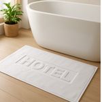 Casa si Gradina - Textile si covoare - Textile baie - Prosoape - Prosop baie pentru picioare Kotonia Home Hotel, 50x70 cm, 100% Bumbac, 50x70 cm, 850 g/mp, alb - Infinity.ro