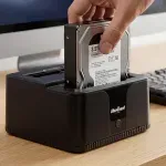 PC, gaming si accesorii - Componente PC - Componente - Accesorii IT - Docking Station HDD 3.5” /2.5” SSD microSD /SD /HUB USB 3.0 20TB Rebel KOM01041 - Infinity.ro