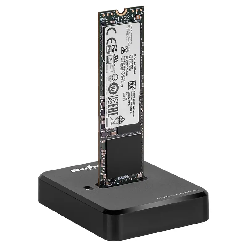 PC, gaming si accesorii - Componente PC - Componente - Accesorii IT - Docking Station M.2 SATA (NGFF) /M.2 NVMe (PCIe) /M-Key / B+M Key Plug&Play 2TB Rebel KOM01042 - Infinity.ro
