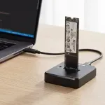 PC, gaming si accesorii - Componente PC - Componente - Accesorii IT - Docking Station M.2 SATA (NGFF) /M.2 NVMe (PCIe) /M-Key / B+M Key Plug&Play 2TB Rebel KOM01042 - Infinity.ro