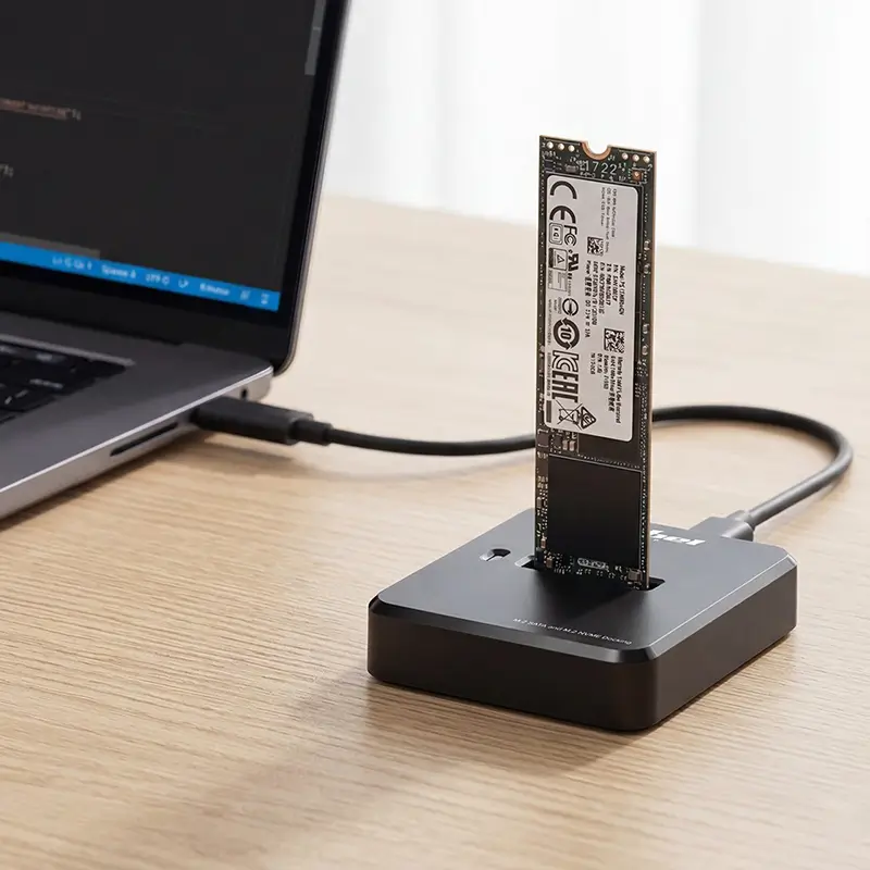 PC, gaming si accesorii - Componente PC - Componente - Accesorii IT - Docking Station M.2 SATA (NGFF) /M.2 NVMe (PCIe) /M-Key / B+M Key Plug&Play 2TB Rebel KOM01042 - Infinity.ro