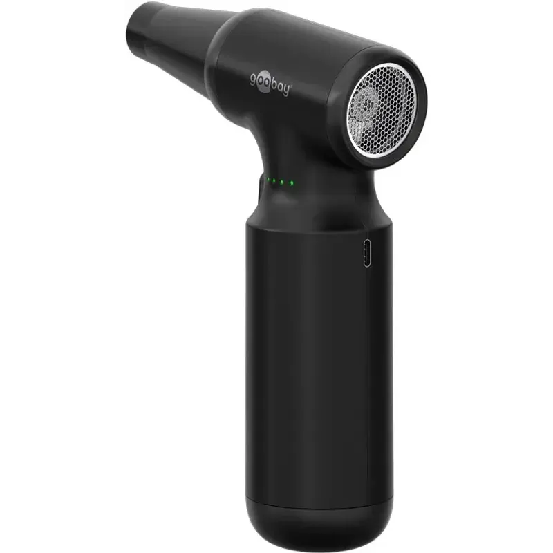 Casa si Gradina - Gradinarit si plante - Utilaje gradina - Aspiratoare, suflante si tocatoare - Suflanta aer comprimat portabila Goobay 77830 100W /motor fara perii /fara fir /reincarcabil - Infinity.ro