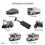 Laptop, Telefoane si Tablete - Wearables si gadgeturi - Gadgeturi - Dispozitive anti-pierdere - Tracker GPS 4G pentru Masina si Moto, Vezi Locatia in Timp Real, Opresti Motorul din Telefon, Alerta Viteza, Negru - Infinity.ro