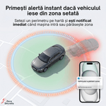 Laptop, Telefoane si Tablete - Wearables si gadgeturi - Gadgeturi - Dispozitive anti-pierdere - GPS Tracker Auto Solar 4G Zero Secrets, Localizare in Timp Real, Baterie 12000mAh, Montaj Rapid, Negru - Infinity.ro