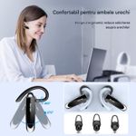 TV, Audio-Video si Foto - Portabile audio - Casti audio - Casca Bluetooth New Bee B41, Baterie 24 ore, Multipoint, Universala, Culoare Negru - Infinity.ro