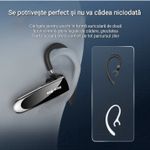 TV, Audio-Video si Foto - Portabile audio - Casti audio - Casca Bluetooth New Bee B41, Baterie 24 ore, Multipoint, Universala, Culoare Negru - Infinity.ro