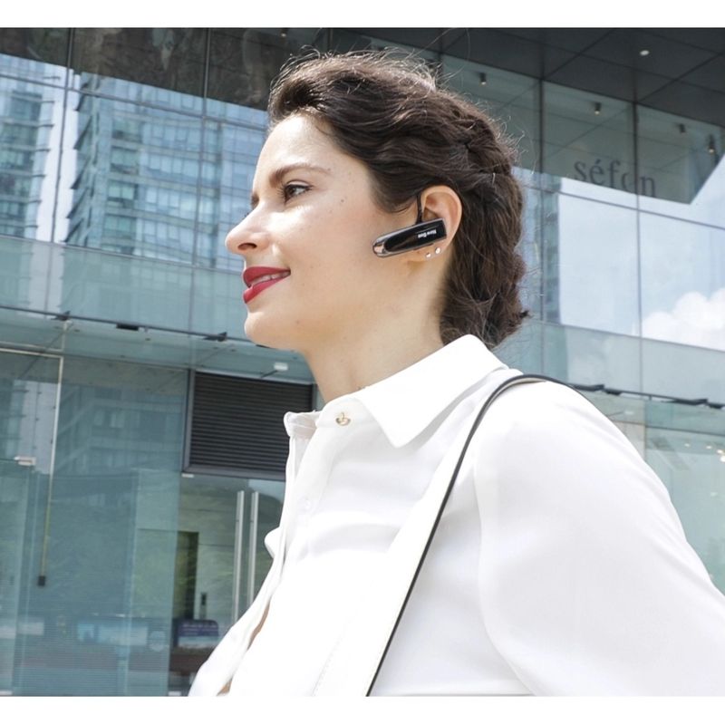 TV, Audio-Video si Foto - Portabile audio - Casti audio - Casca Bluetooth New Bee B41, Baterie 24 ore, Multipoint, Universala, Culoare Negru - Infinity.ro