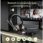 TV, Audio-Video si Foto - Portabile audio - Casti audio - Casca Call Center BT882, Statie de incarcare, Baterie 45 ore, Anulare zgomot, Multipoint - Infinity.ro