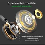 TV, Audio-Video si Foto - Portabile audio - Casti audio - Casca Call Center BT881, Statie de incarcare, Baterie 45 ore, Anulare zgomot, Multipoint - Infinity.ro