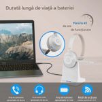 TV, Audio-Video si Foto - Portabile audio - Casti audio - Casca Call Center BT881, Statie de incarcare, Baterie 45 ore, Anulare zgomot, Multipoint - Infinity.ro