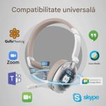TV, Audio-Video si Foto - Portabile audio - Casti audio - Casca Call Center BT881, Statie de incarcare, Baterie 45 ore, Anulare zgomot, Multipoint - Infinity.ro