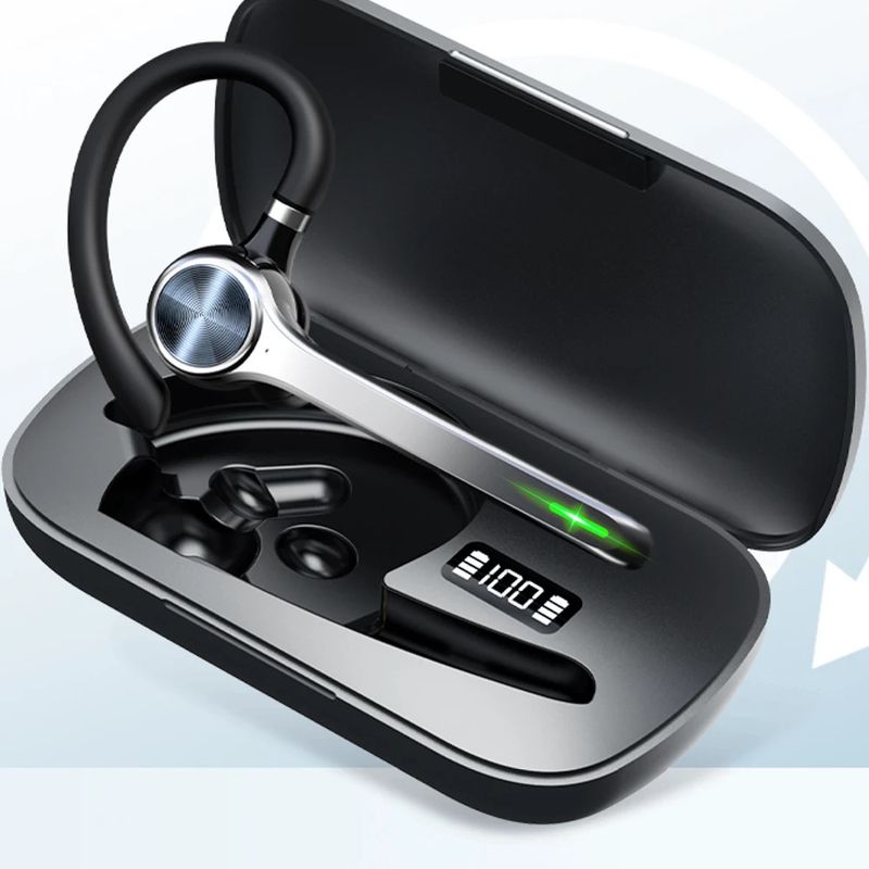 TV, Audio-Video si Foto - Portabile audio - Casti audio - Casca Bluetooth CerCip G7, Autonomie baterie 23 ore, Anulare zgomot, Multipoint, Incarcare in carcasa, Culoare Negru - Infinity.ro