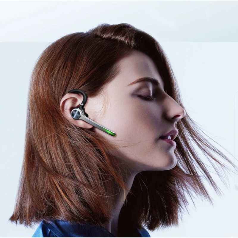 TV, Audio-Video si Foto - Portabile audio - Casti audio - Casca Bluetooth CerCip G7, Autonomie baterie 23 ore, Anulare zgomot, Multipoint, Incarcare in carcasa, Culoare Negru - Infinity.ro