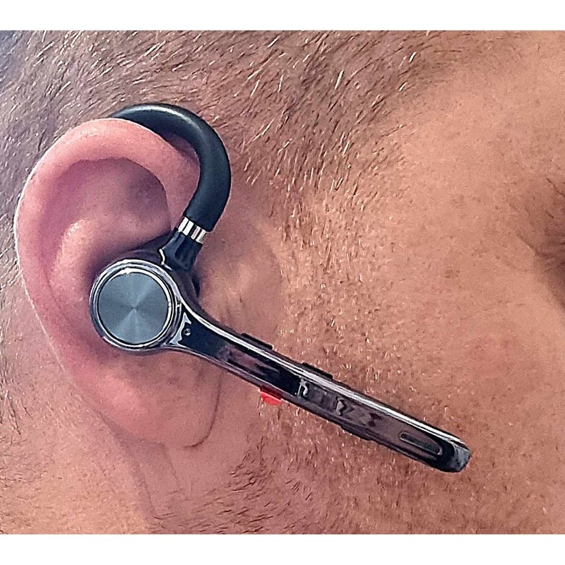 TV, Audio-Video si Foto - Portabile audio - Casti audio - Casca Bluetooth CerCip G7, Autonomie baterie 23 ore, Anulare zgomot, Multipoint, Incarcare in carcasa, Culoare Negru - Infinity.ro
