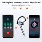 TV, Audio-Video si Foto - Portabile audio - Casti audio - Casca Bluetooth CerCip G7, Autonomie baterie 23 ore, Anulare zgomot, Multipoint, Incarcare in carcasa, Culoare Negru - Infinity.ro