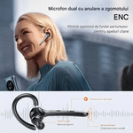 TV, Audio-Video si Foto - Portabile audio - Casti audio - Casca Bluetooth CerCip G7, Autonomie baterie 23 ore, Anulare zgomot, Multipoint, Incarcare in carcasa, Culoare Negru - Infinity.ro