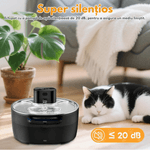 Petshop - Accesorii petshop - Castroane si adapatori - Dispenser apa automat tip Fantana inteligenta pentru pisici si caini, Dasbo®, Capacitate 3.2L, cu Sensor, wireless - Infinity.ro