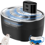 Petshop - Accesorii petshop - Castroane si adapatori - Dispenser apa automat tip Fantana inteligenta pentru pisici si caini, Dasbo®, Capacitate 3.2L, cu Sensor, wireless - Infinity.ro