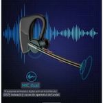 TV, Audio-Video si Foto - Portabile audio - Casti audio - Casca Bluetooth New Bee M50, Baterie 24 ore, Reducere zgomot DSP, Cu husa, Sunet HD, Multipoint, Universala - Infinity.ro