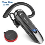 TV, Audio-Video si Foto - Portabile audio - Casti audio - Casca Bluetooth New Bee LC-B45, Baterie 20 ore, Anulare zgomot AI, Doua microfoane, Multipoint, Culoare Negru - Infinity.ro