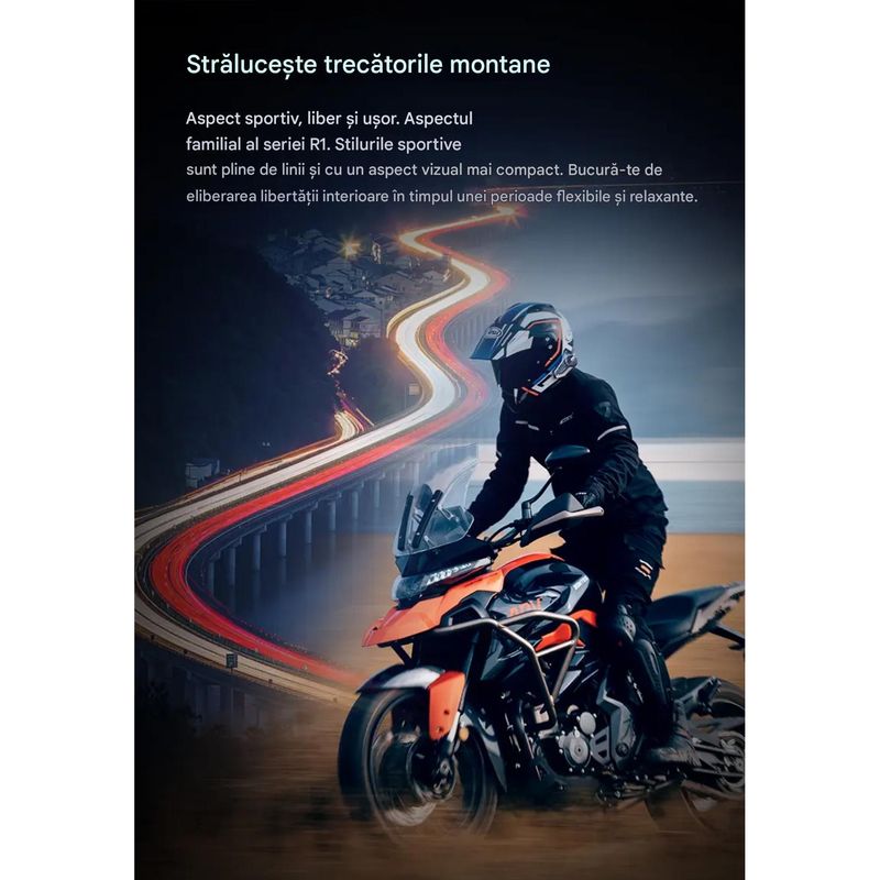 TV, Audio-Video si Foto - Portabile audio - Casti audio - Casca Bluetooth pentru Moto FreedConn R1 Pro, Autonomie baterie 48 ore, Camera 2K, Wifi, Intercom 6 persoane, 1000m - Infinity.ro