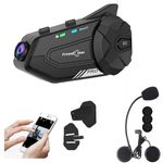 TV, Audio-Video si Foto - Portabile audio - Casti audio - Casca Bluetooth pentru Moto FreedConn R1 Pro, Autonomie baterie 48 ore, Camera 2K, Wifi, Intercom 6 persoane, 1000m - Infinity.ro