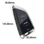 Auto si Moto - Electronice auto - Sisteme de inchidere centralizata - Cheie Auto Smart cu Display 568, Activare Keyless Entry, 4 butoane, LCD cu touchscreen - Infinity.ro