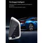 Auto si Moto - Electronice auto - Sisteme de inchidere centralizata - Cheie Auto Smart cu Display 568, Activare Keyless Entry, 4 butoane, LCD cu touchscreen - Infinity.ro