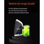 Auto si Moto - Electronice auto - Sisteme de inchidere centralizata - Cheie Auto Smart cu Display 568, Activare Keyless Entry, 4 butoane, LCD cu touchscreen - Infinity.ro