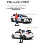Auto si Moto - Electronice auto - Sisteme de inchidere centralizata - Cheie Auto Smart cu display 828, Activare Keyless Entry, 4 butoane, LCD cu touchscreen - Infinity.ro