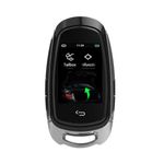 Auto si Moto - Electronice auto - Sisteme de inchidere centralizata - Cheie Auto Smart cu Display SK05 Argintiu, Activare Keyless Entry, 4 butoane, LCD cu touchscreen - Infinity.ro